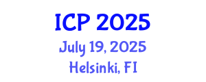 International Conference on Phylogenetics (ICP) July 19, 2025 - Helsinki, Finland