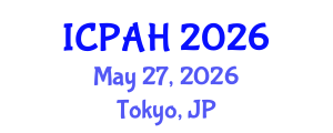 International Conference on Physical Activity and Health (ICPAH) May 27, 2026 - Tokyo, Japan