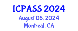 International Conference on Physical Activity and Sports Science (ICPASS) August 05, 2024 - Montreal, Canada