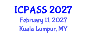 International Conference on Physical Activity and Sports Science (ICPASS) February 11, 2027 - Kuala Lumpur, Malaysia