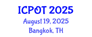 International Conference on Physical and Occupational Therapy (ICPOT) August 19, 2025 - Bangkok, Thailand
