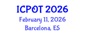 International Conference on Physical and Occupational Therapy (ICPOT) February 11, 2026 - Barcelona, Spain