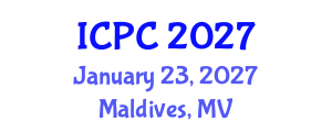 International Conference on Physical Chemistry (ICPC) January 23, 2027 - Maldives, Maldives International Conference on Physical Chemistry (ICPC) January 23, 2027 - Maldives, Maldives