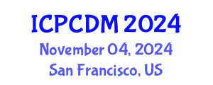 International Conference on Physical Cosmology and Dark Matter (ICPCDM) November 04, 2024 - San Francisco, United States