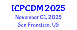 International Conference on Physical Cosmology and Dark Matter (ICPCDM) November 01, 2025 - San Francisco, United States