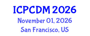 International Conference on Physical Cosmology and Dark Matter (ICPCDM) November 01, 2026 - San Francisco, United States