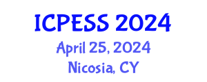 International Conference on Physical Education and Sport Science (ICPESS) April 25, 2024 - Nicosia, Cyprus