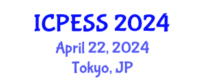 International Conference on Physical Education and Sport Science (ICPESS) April 22, 2024 - Tokyo, Japan