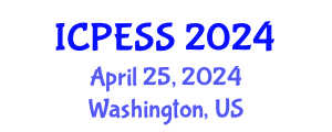 International Conference on Physical Education and Sport Science (ICPESS) April 25, 2024 - Washington, United States