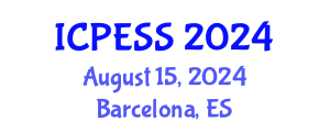 International Conference on Physical Education and Sport Science (ICPESS) August 15, 2024 - Barcelona, Spain