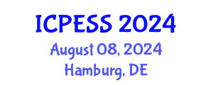 International Conference on Physical Education and Sport Science (ICPESS) August 08, 2024 - Hamburg, Germany