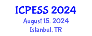 International Conference on Physical Education and Sport Science (ICPESS) August 15, 2024 - Istanbul, Turkey