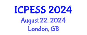 International Conference on Physical Education and Sport Science (ICPESS) August 22, 2024 - London, United Kingdom