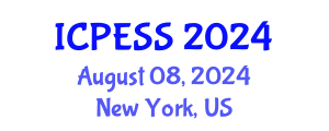 International Conference on Physical Education and Sport Science (ICPESS) August 08, 2024 - New York, United States