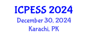 International Conference on Physical Education and Sport Science (ICPESS) December 30, 2024 - Karachi, Pakistan