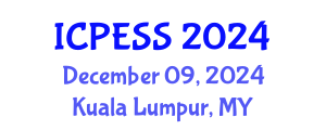 International Conference on Physical Education and Sport Science (ICPESS) December 09, 2024 - Kuala Lumpur, Malaysia