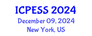 International Conference on Physical Education and Sport Science (ICPESS) December 09, 2024 - New York, United States