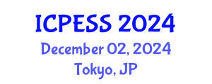 International Conference on Physical Education and Sport Science (ICPESS) December 02, 2024 - Tokyo, Japan