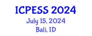 International Conference on Physical Education and Sport Science (ICPESS) July 15, 2024 - Bali, Indonesia