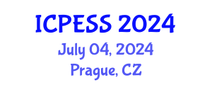 International Conference on Physical Education and Sport Science (ICPESS) July 04, 2024 - Prague, Czechia