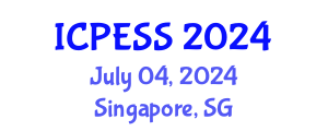 International Conference on Physical Education and Sport Science (ICPESS) July 04, 2024 - Singapore, Singapore