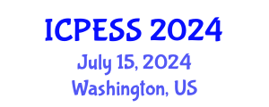 International Conference on Physical Education and Sport Science (ICPESS) July 15, 2024 - Washington, United States