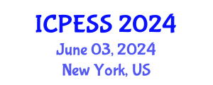 International Conference on Physical Education and Sport Science (ICPESS) June 03, 2024 - New York, United States