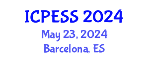 International Conference on Physical Education and Sport Science (ICPESS) May 23, 2024 - Barcelona, Spain