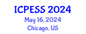 International Conference on Physical Education and Sport Science (ICPESS) May 16, 2024 - Chicago, United States