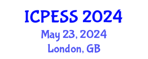 International Conference on Physical Education and Sport Science (ICPESS) May 23, 2024 - London, United Kingdom
