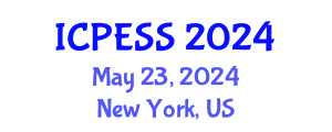 International Conference on Physical Education and Sport Science (ICPESS) May 23, 2024 - New York, United States