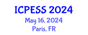 International Conference on Physical Education and Sport Science (ICPESS) May 16, 2024 - Paris, France