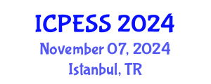 International Conference on Physical Education and Sport Science (ICPESS) November 07, 2024 - Istanbul, Turkey