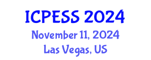 International Conference on Physical Education and Sport Science (ICPESS) November 11, 2024 - Las Vegas, United States