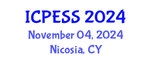 International Conference on Physical Education and Sport Science (ICPESS) November 04, 2024 - Nicosia, Cyprus