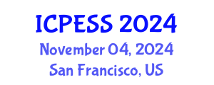 International Conference on Physical Education and Sport Science (ICPESS) November 04, 2024 - San Francisco, United States
