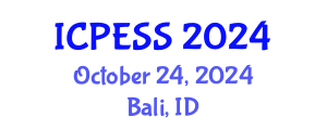 International Conference on Physical Education and Sport Science (ICPESS) October 24, 2024 - Bali, Indonesia
