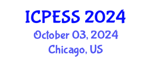 International Conference on Physical Education and Sport Science (ICPESS) October 03, 2024 - Chicago, United States