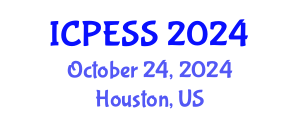 International Conference on Physical Education and Sport Science (ICPESS) October 24, 2024 - Houston, United States