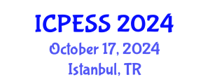 International Conference on Physical Education and Sport Science (ICPESS) October 17, 2024 - Istanbul, Turkey