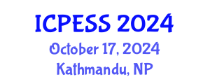 International Conference on Physical Education and Sport Science (ICPESS) October 17, 2024 - Kathmandu, Nepal