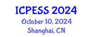 International Conference on Physical Education and Sport Science (ICPESS) October 10, 2024 - Shanghai, China
