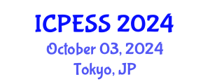 International Conference on Physical Education and Sport Science (ICPESS) October 03, 2024 - Tokyo, Japan