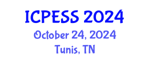 International Conference on Physical Education and Sport Science (ICPESS) October 24, 2024 - Tunis, Tunisia