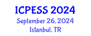 International Conference on Physical Education and Sport Science (ICPESS) September 26, 2024 - Istanbul, Turkey
