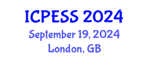 International Conference on Physical Education and Sport Science (ICPESS) September 19, 2024 - London, United Kingdom