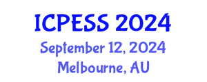 International Conference on Physical Education and Sport Science (ICPESS) September 12, 2024 - Melbourne, Australia