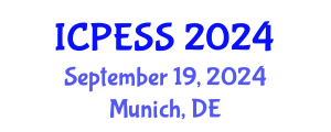 International Conference on Physical Education and Sport Science (ICPESS) September 19, 2024 - Munich, Germany
