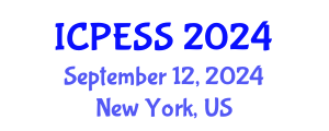 International Conference on Physical Education and Sport Science (ICPESS) September 12, 2024 - New York, United States