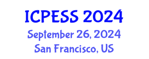 International Conference on Physical Education and Sport Science (ICPESS) September 26, 2024 - San Francisco, United States